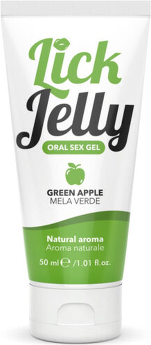 Goedkoopste INTIMATELINE - LICK JELLY GREEN APPLE GLIJMIDDEL 50 ML | GLIJMIDDEL