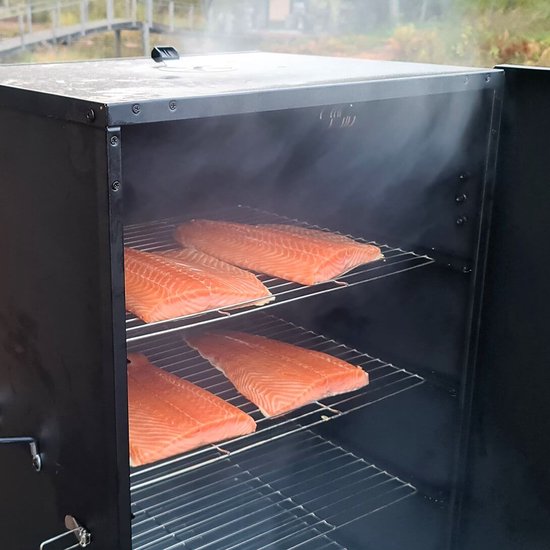Mustang Koudrook Kast XL – Rookkast voor Cold Smoking | Met 4 RVS Roosters van Mustang — afbeelding 3