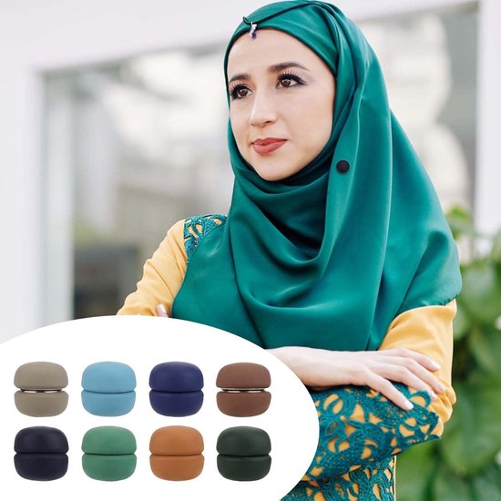 8 paar sterke hijab magneten, magnetische broche, metalen coating, magnetische pinnen, hijab clip geen gatstiften, ronde sjaal clip magneten 8 paar sterke hijab magneten, magnetische broche, metalen coating, magnetische pinnen, hijab clip geen gatstiften, ronde sjaal clip magneten