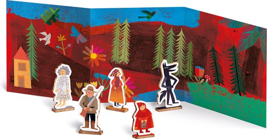Kinderpuzzel Diset XXL Roodkapje 30 Onderdelen Kinderpuzzel Diset XXL Roodkapje 30 Onderdelen