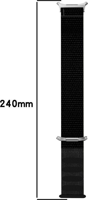 By Qubix Bracelet boucle Sport en nylon - Vert - bleu foncé - Convient pour Samsung Galaxy Watch Ultra 47 mm