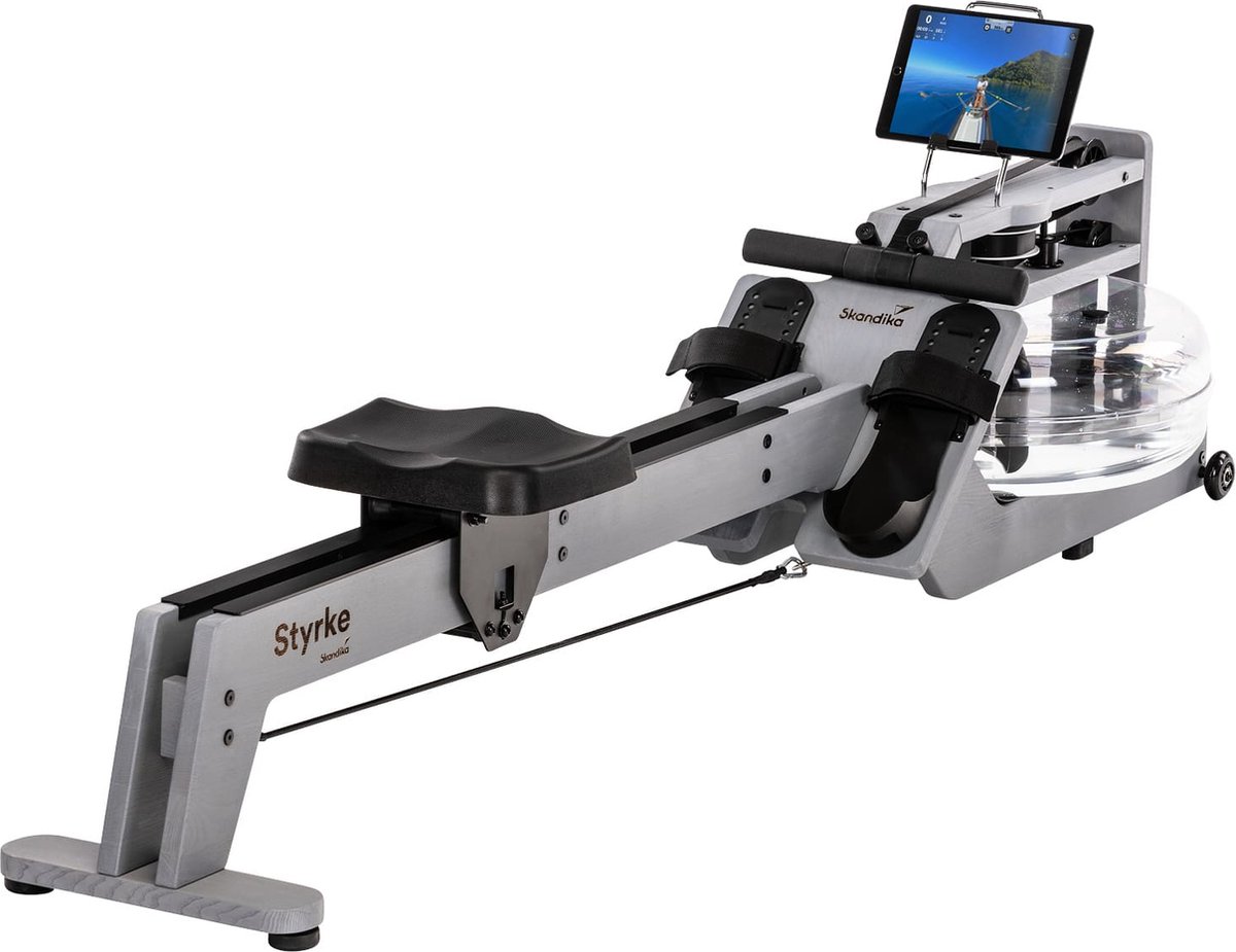 Skandika Styrke Roeitrainer Waterweerstand Zilver 211x54x68