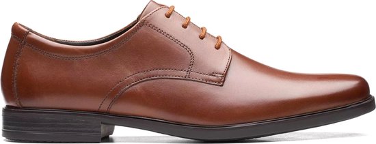 Clarks Howard Walk - chaussure à lacets pour hommes - marron - taille 46 (EU) 11 (UK)
