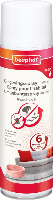 Beaphar Vlooienmiddel Omgevingsspray 500 ml