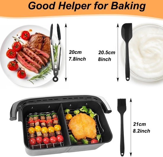 Ninja Foodi FlexDrawer Airfryer 10,4 liter AF500EUDBCP - favorable buying at our shop