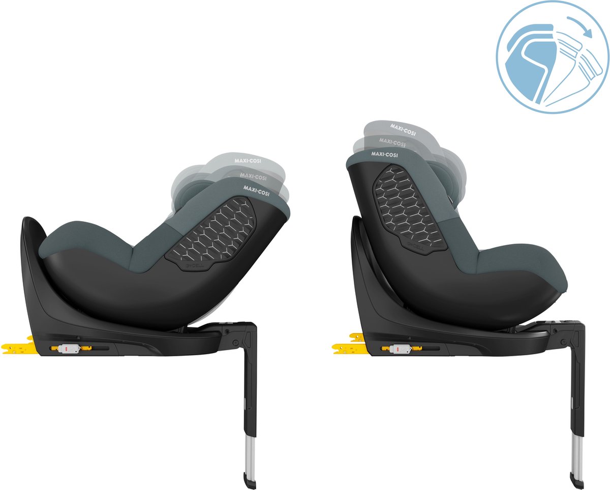 Maxi-Cosi Mica 360 S i-Size - Autostoeltje - Tonal Graphite - Vanaf 3 maanden tot 4 jaar – foto 8