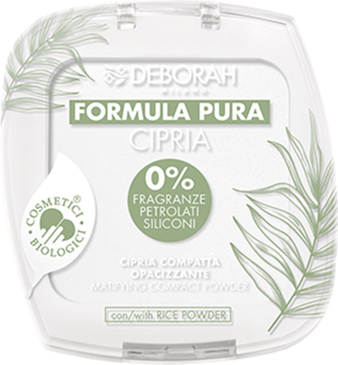 Goedkoopste Deborah Milano Formula Pura Gezichtspoeder | Transparant 04