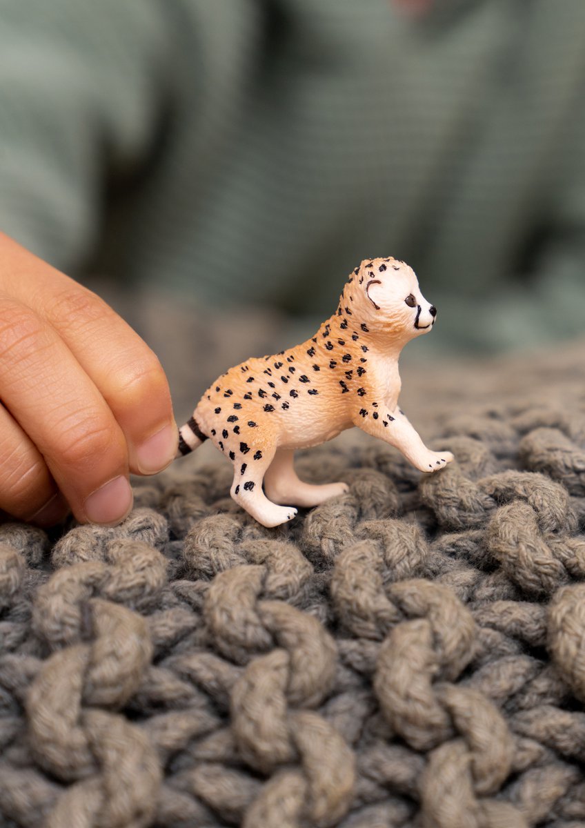 schleich WILD LIFE - Jachtluipaardwelpje - 14866 — afbeelding 5