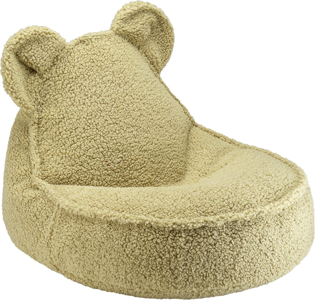 Wigiwama Teddy Bear Beanbag Chair / Zitzak - 70x60x42cm - Matcha