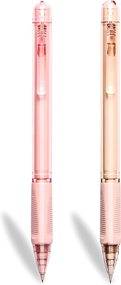 Ainy - Vulpotlood roze - set van 2 vulpotloden met 0.5mm - met extra vulling