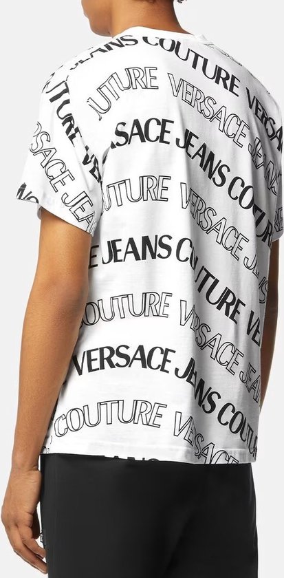 Foto: Versace couture heren t shirt wit 76gah6r0 js296 003