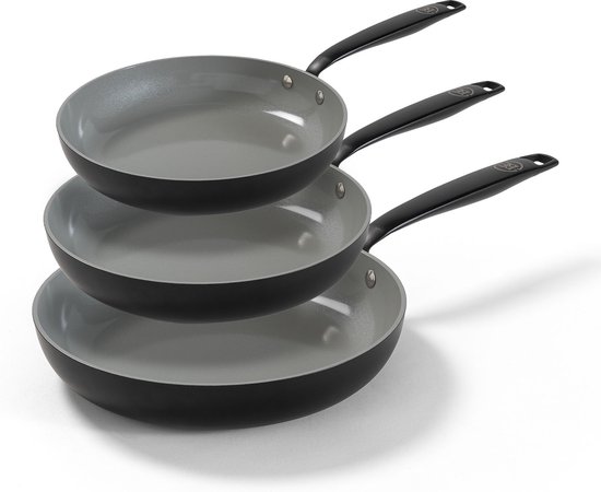 BE Living Essential 3-delige Koekenpannenset