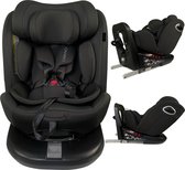 Bol.com Cabino Autostoel Transit 360° Draaibaar i-Size Groep 0/1/2/3 (40 cm tot 150 cm) -Vanaf Geboorte tot 12 jaar - Zwart aanbieding