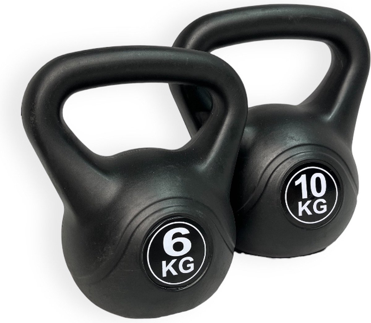 Padisport Kettlebell set 6 en 10 kg - kettlebell set - Kettlebell 6 Kg - kettlebell 10 kg - Kettlebell - Kettlebells - Fitness Gewichten Kettlebell