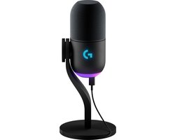 Logitech G Yeti GX - Gaming Microfoon - USB - RGB verlichting - Lightsync - Zwart