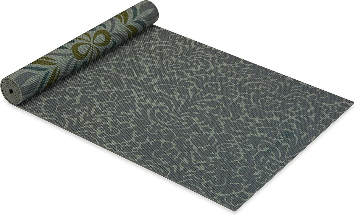 Yogamat Premium - 6 mm Print Omkeerbare Extra Dikke Antislip Oefening & Fitness Mat - Perpetual Blossom Variant
