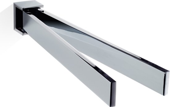 Decor Walther porte-serviettes BRICK mural mobile double 41cm chromé