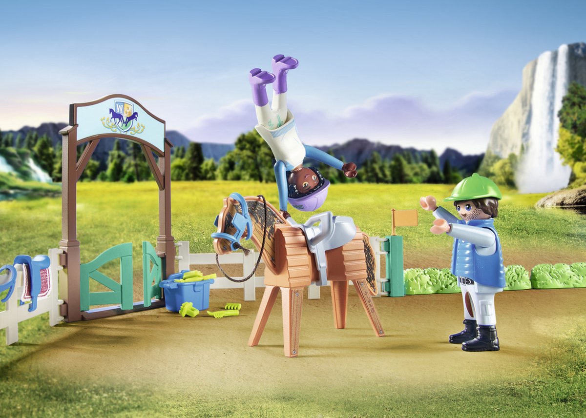 PLAYMOBIL Horses of Waterfall Moderne paardrijschool - 71637 — afbeelding 11