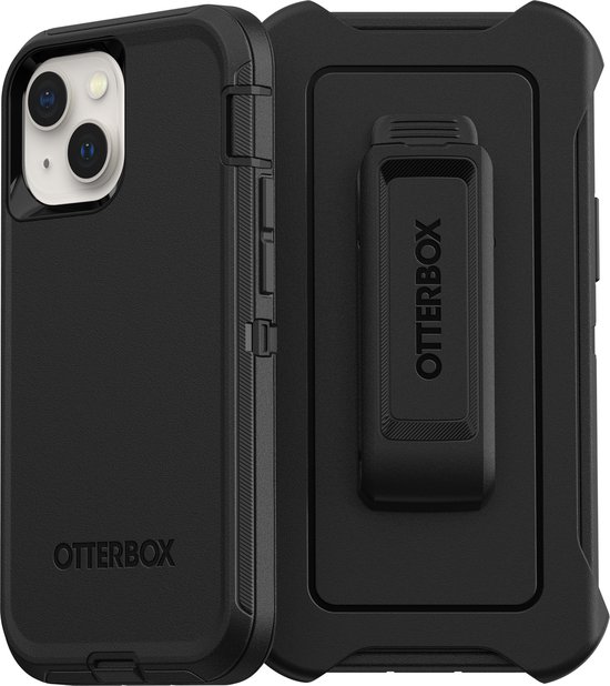 OtterBox Defender Case voor Samsung Galaxy Tab A9 , schokbestendig, ultra robuuste met ingebouwde schermbeschermer, 2x getest volgens militaire standaard, Zwart, Zonder Verpakking