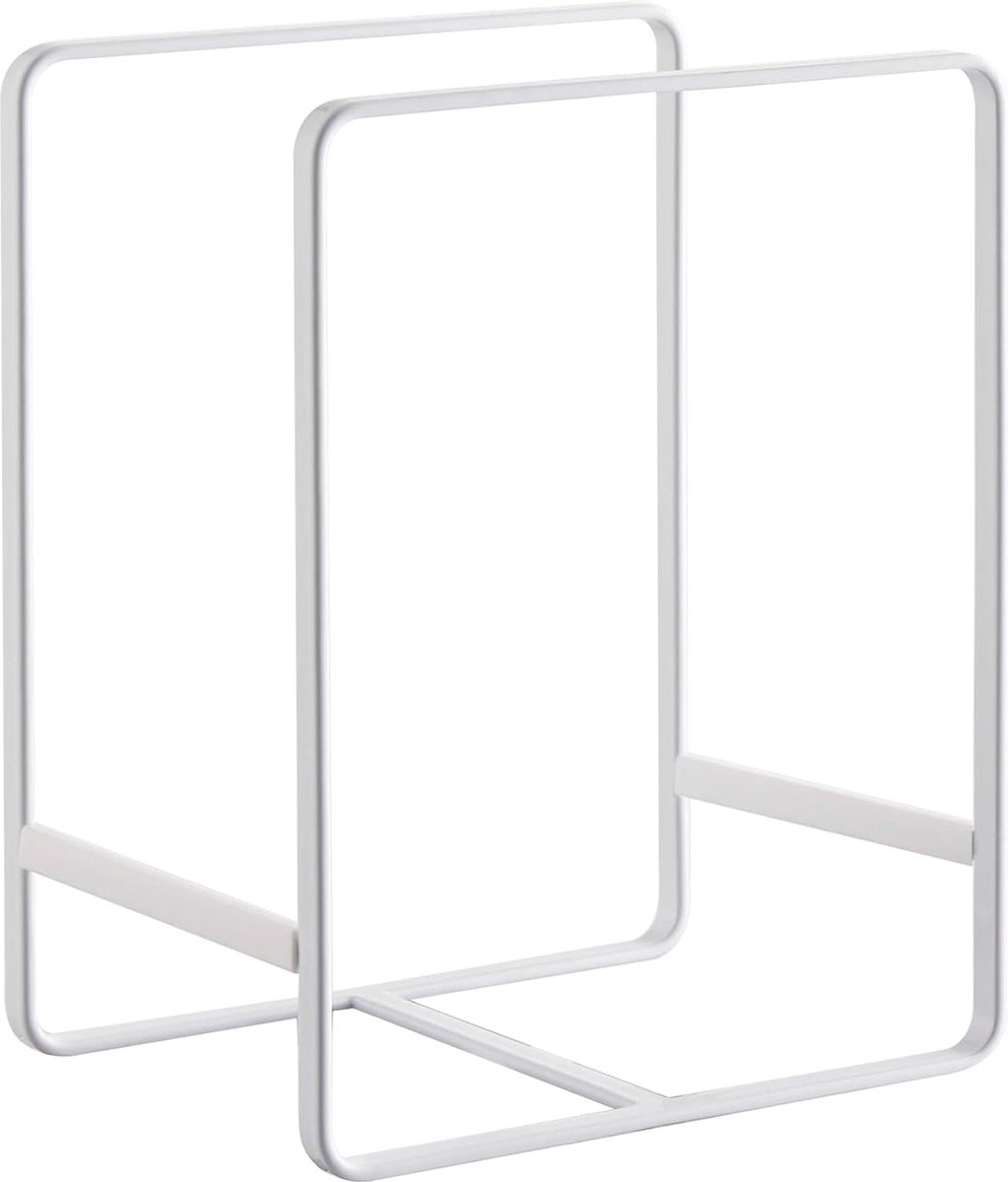 Goedkoopste Afdruiprek, wit, staal/siliconen, minimalistisch design, 11,5 x 16 x 20 cm (LxBxH