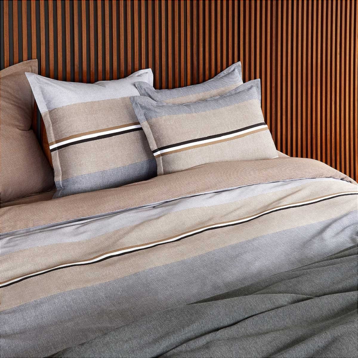 Housse De Couette Hugo Boss, 155x220 Cm, Satin De Coton, Lilas Clair