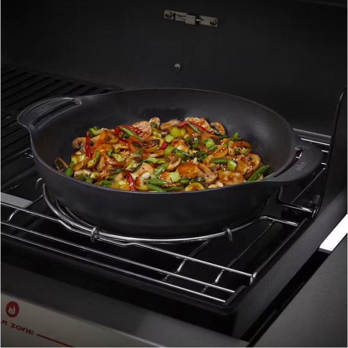 Weber Crafted wok & steamer