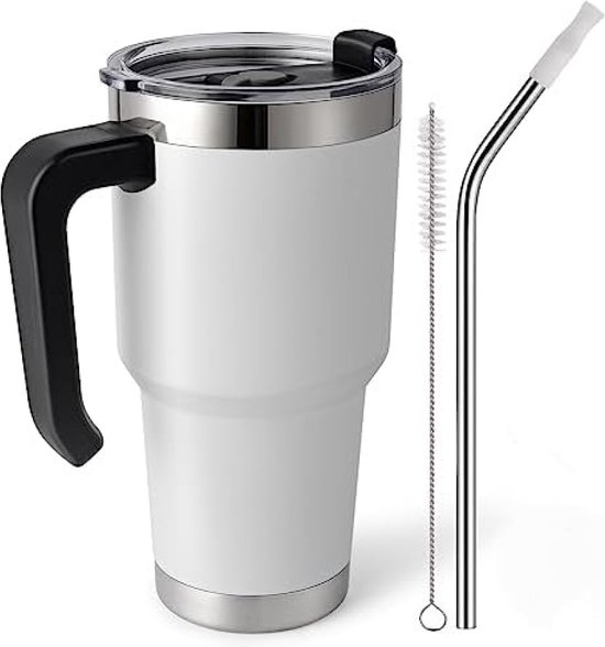 30 Oz Tuimelaars Fles Tumbler Geïsoleerde Mok Met