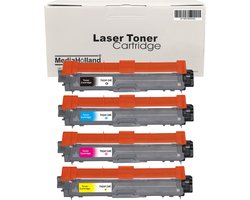 MediaHolland - Huismerk Toner TN-245 TN-241 geschikt voor Brother Laser Printers - Zwart: 2500 Pagina's & Kleur: 2200 Pagina's