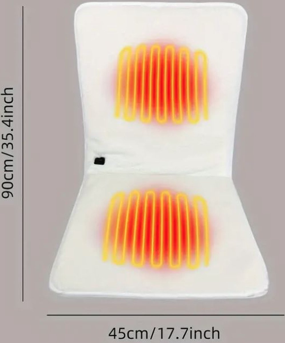 CozyHeat - Draagbare USB Verwarmingsdeken voor Thuis en Kantoor