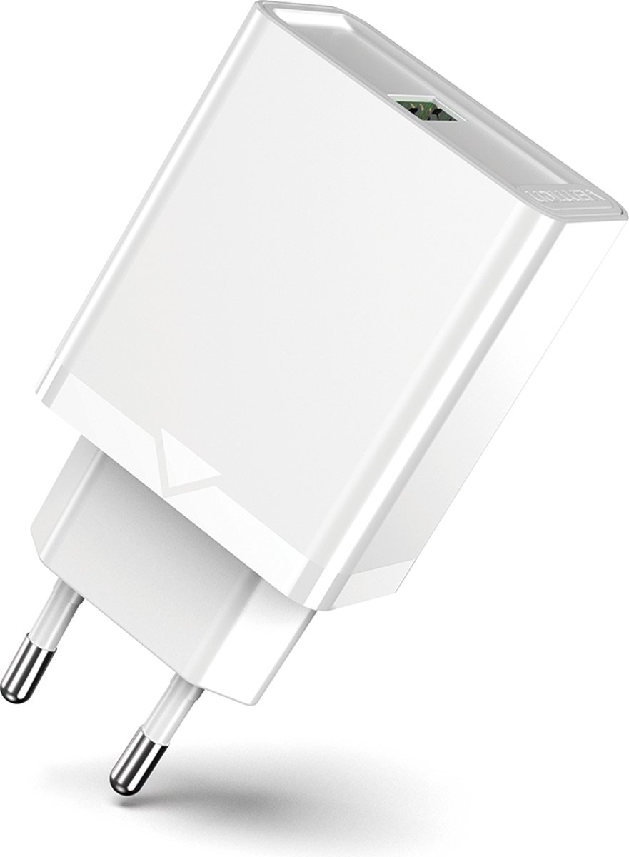 Vention 1-port USB-A Adapter-snellader(18W) voor iphone,android en meer