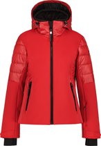 LUHTA KIERINKI Dames Wintersportjas - ROOD - Maat 38