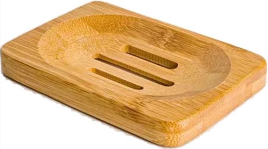 Scoby - Porte-savon en bois - Plat à savon en Bamboe - Planche à savon et porte-savon invité - Plat à savon