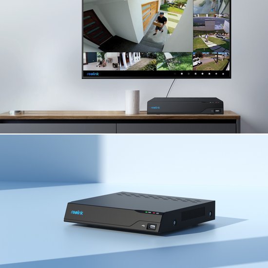 Reolink 8-kanaals PoE NVR Recorder voor 24/7 opname, 2 TB HDD ingebouwd, Ondersteuning tot 16 MP, Tot 12 TB opslagcapaciteit van Reolink — afbeelding 5