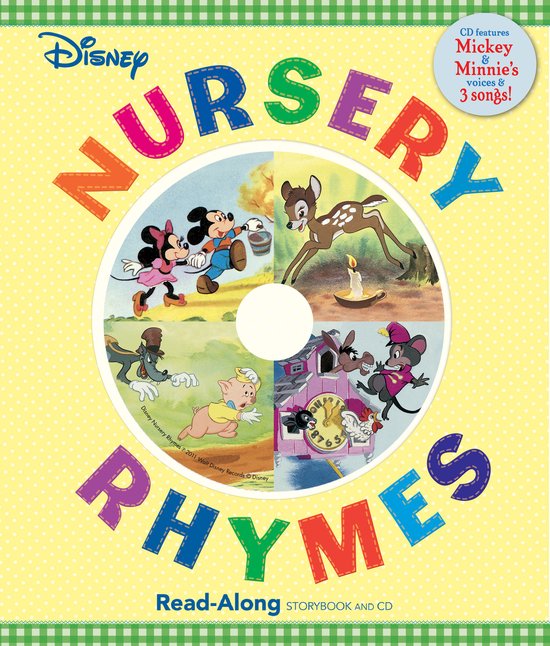 Disney Nursery Rhymes [With Hardcover Book(s)] - cover