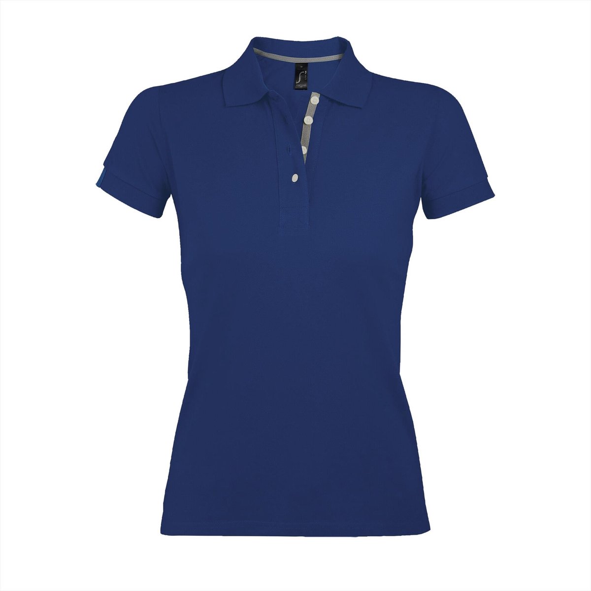 SOL'S Women´s Polo Shirt Portland L588 - Ultramarine/Grey (Solid) - L