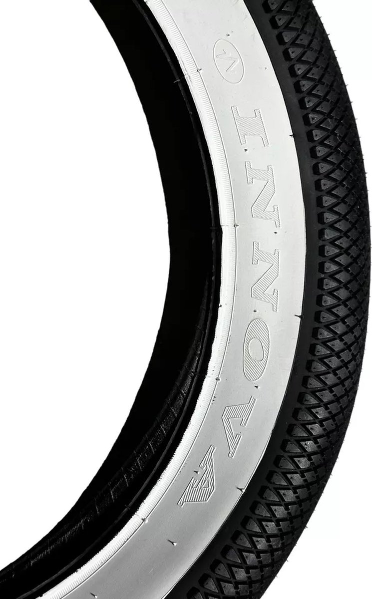 Set Innova Fatbike banden binnen plus buitenband Wit - white wall