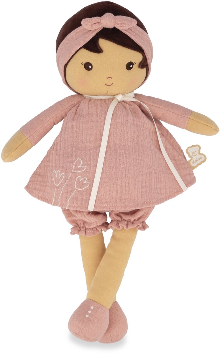 Kaloo Tendresse - Mijn Eerste Lappenpop Amandine (40 Cm) - De Zachte Tinten Van Amandine Zijn Een Ode Aan Natuurlijke Schoonheid - Gemaakt Van Zachte Materialen