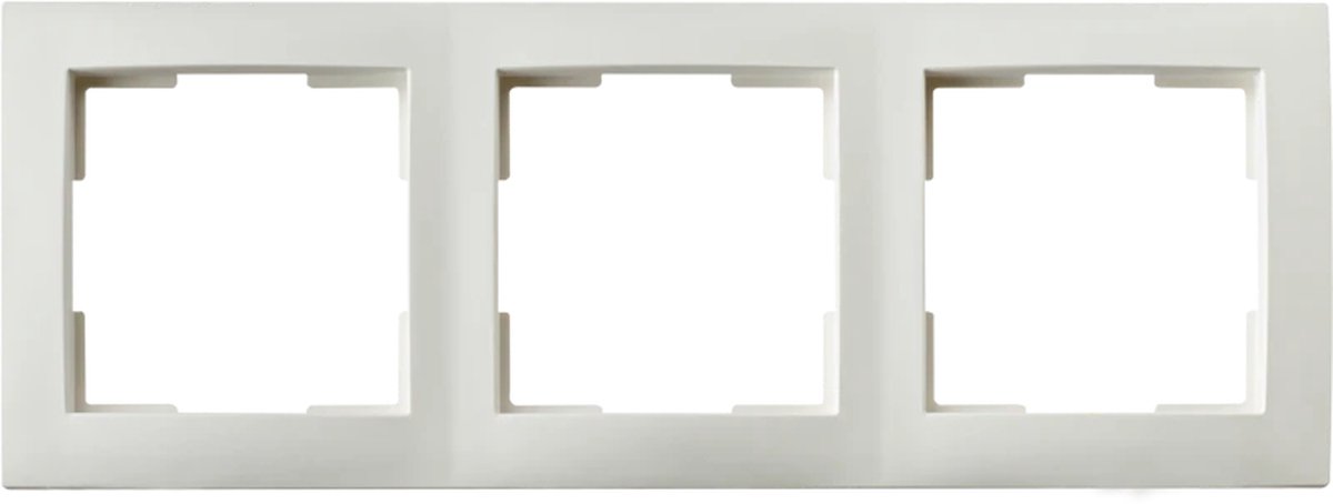 ION industries afdekraam 3-voudig - E1 alpin wit mat (80.302.315)