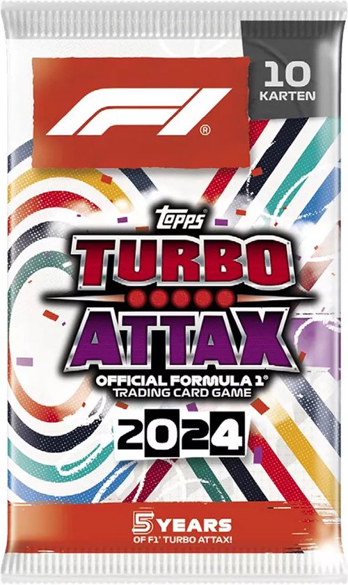 Topps F1 Turbo Attax 2024 Formule 1 2024 1 pakje Trading Cards Games