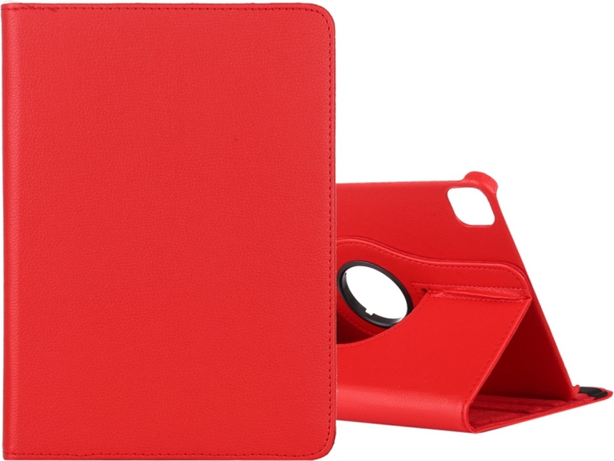 Hoesje Geschikt voor Apple iPad pro 11 2020 inch 360° Draaibare Wallet case /flipcase stand/ hardcover achterzijde/ kleur Rood