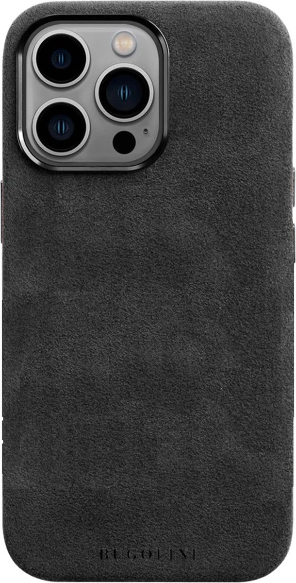 BUGOLINI Alcan-X - Magnetische Alcantara Case Hoes Geschikt voor iPhone 16 Pro - 9002 Alcantara Italy