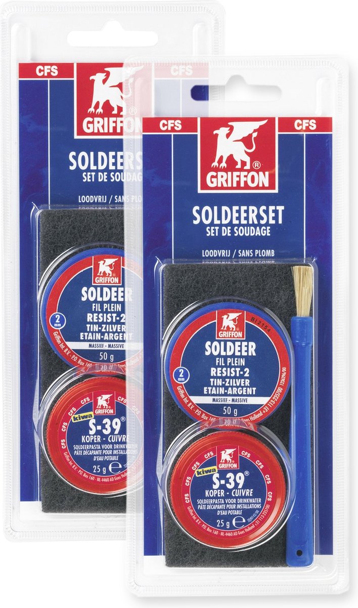 Griffon - Soldeerset - 2 stuks