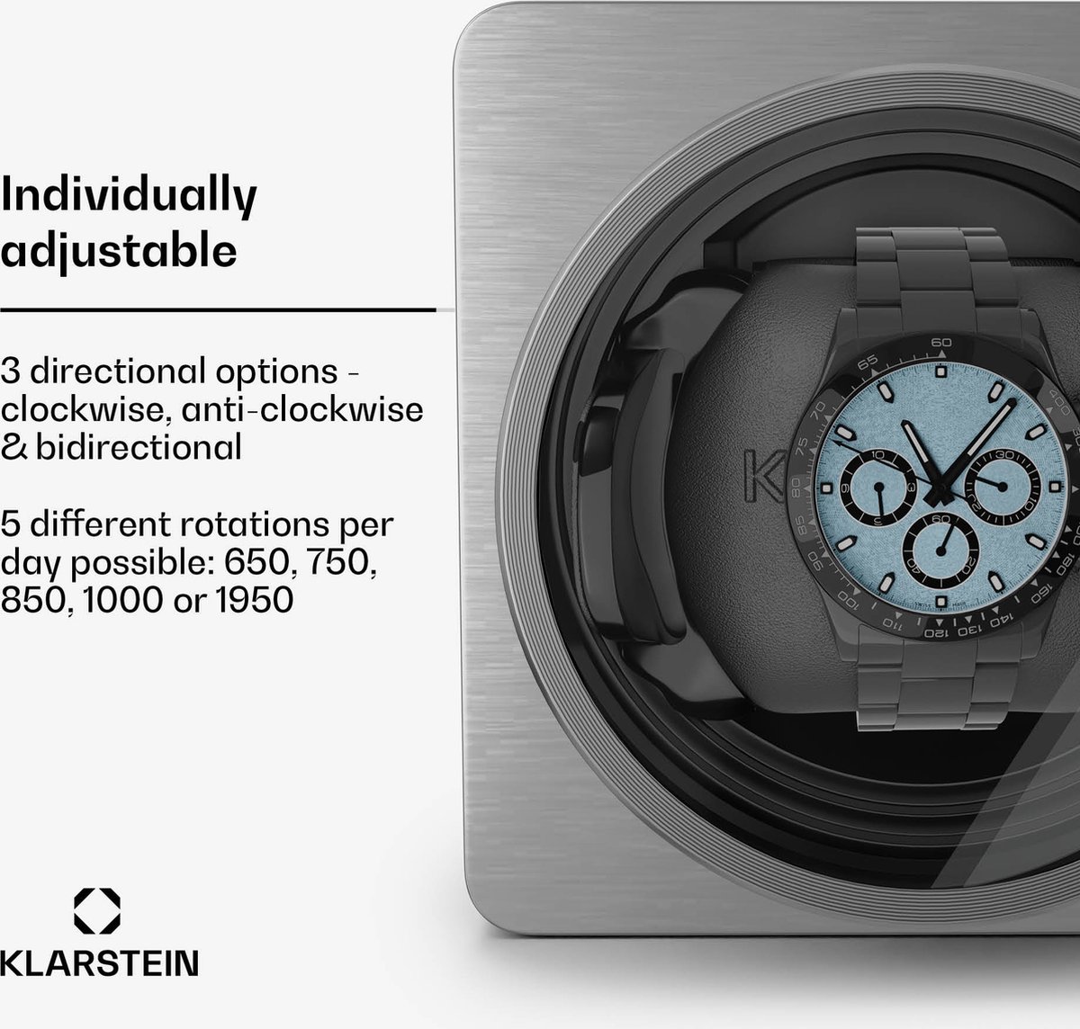 Automatische Horlogeopwinder Voor 6 Horloge Roterende