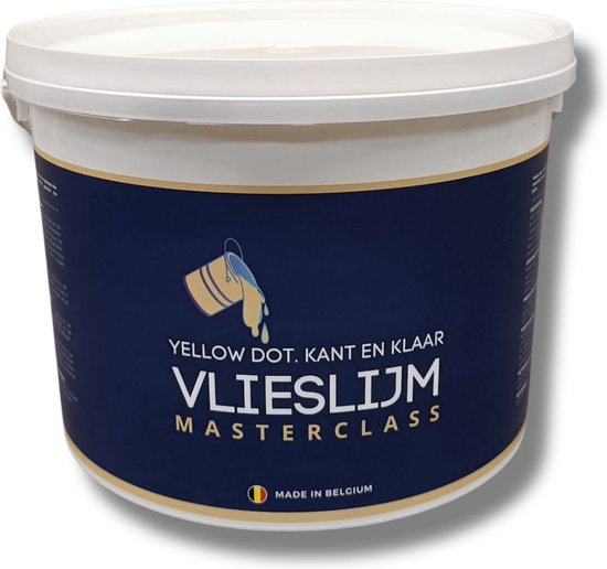 Point Yellow . Colle à papier peint intissé prête à l'emploi - 4,5kg - colle à papier peint intissé