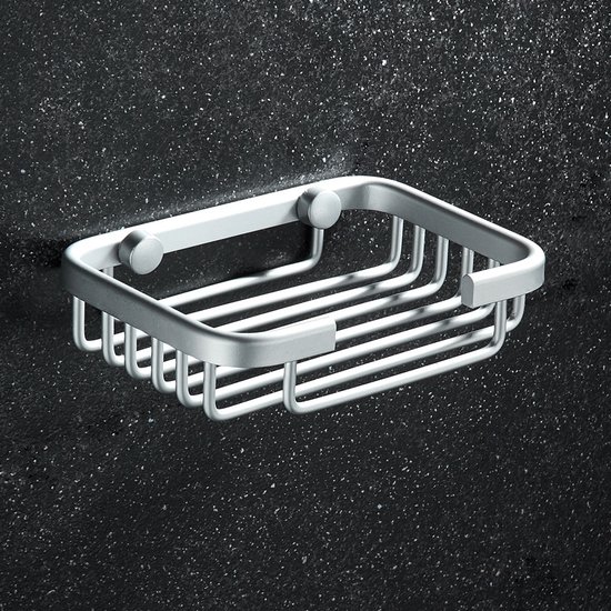 Zeephouder met magneet zonder boren en plakken als zeepbakje, magnetische zeephouder met zuignap van roestvrij staal voor de douche, wastafel en badkuip, houdt tot 250 g