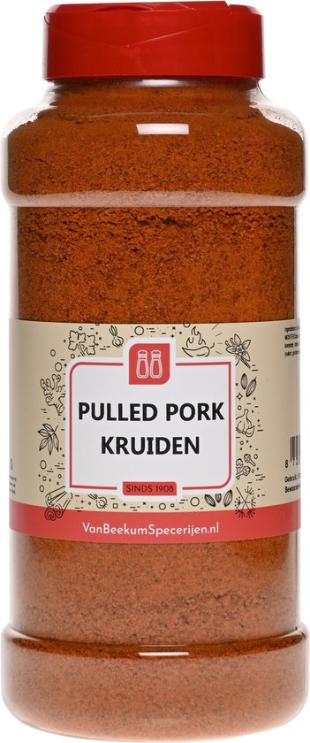 Van Beekum Specerijen – Pulled Pork Kruiden – Strooibus 600 gram