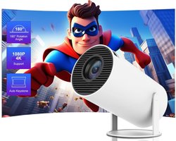 Lexium Draagbare beamer - Mini beamer - Mini beamer projector - Draagbare projector - Mini projector