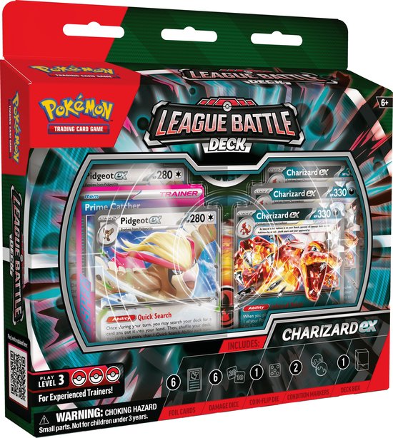 Pokémon - Charizard ex League Battle Deck - Trading Cards - Pokémon Kaarten - Trading Cards
