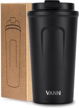 Tasse à café / tasse à thé réutilisable VANN® - Tasse thermos - 500 ML format Starbucks Grande - 6U chaud / 12U froid