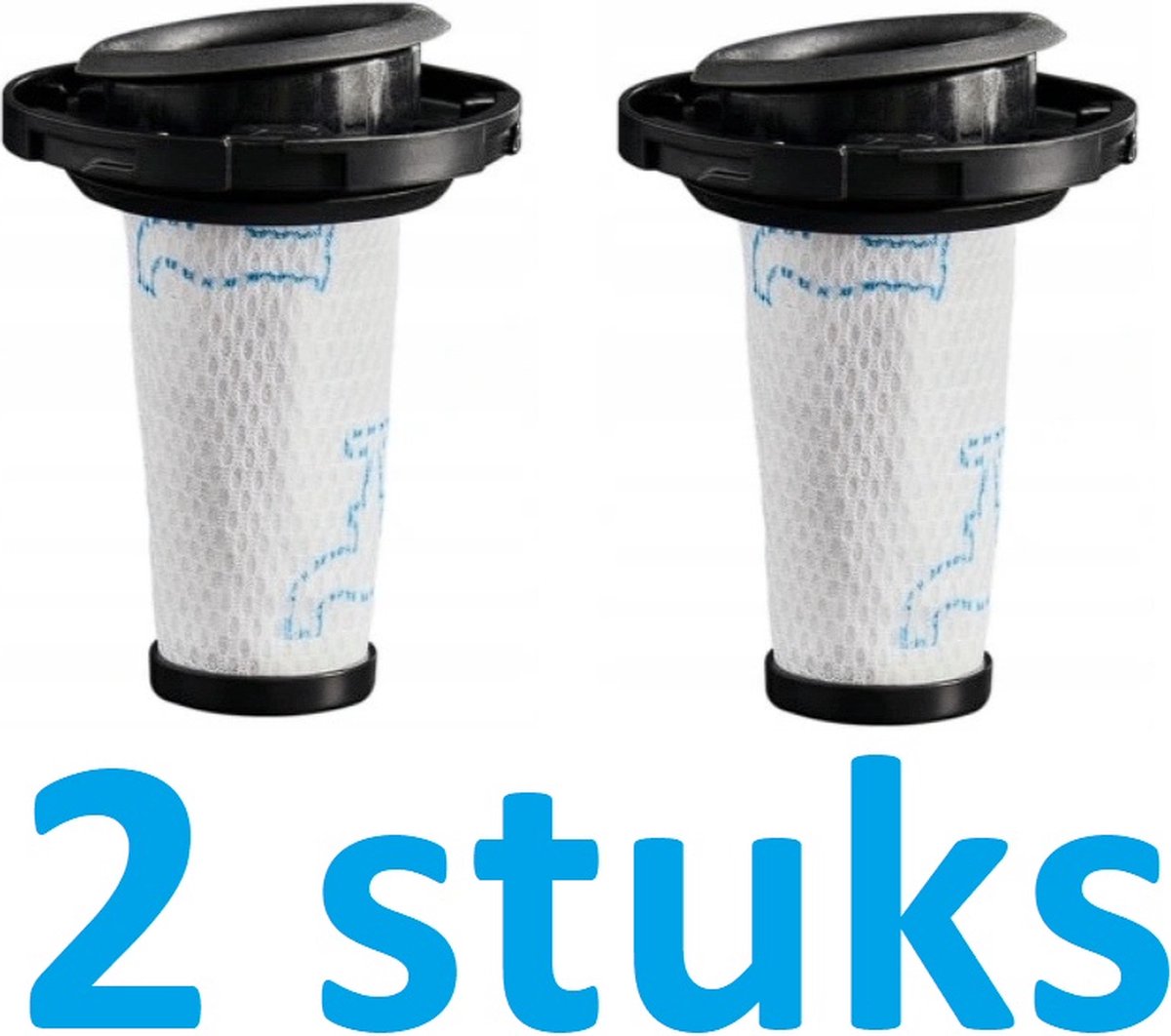 2 x filter voor TEFAL X-Force FLEX 9.60 AQUA TY20C4, X-Nano - Hoogwaardige vervanging - ROWENTA X-FORCE FLEX 9.60 AQUA TY20C7 - X-Force Flex 9.60 animal careTY2079 - X-FORCE FLEX 9.60 AQUA TY20C4 - Tefal X-Nano TY1129 - Tefal X-Force Flex 9.60 TY2039